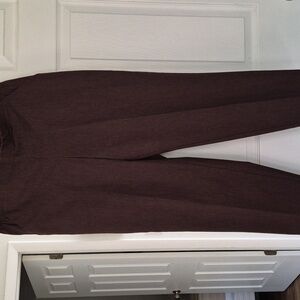 NWOT JMS Just My Size Brown Straight Leg Pants Size (16WP)